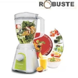 Blender Mixeur Electrique, Multifonction -Blanc- 400 w - Robuste