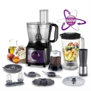 Robot Multifonction 8 Accessoires 26 Fonctions 800W Robuste 26F