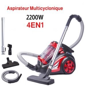 Aspirateur Sans Sac 4en1 Multi-Cyclonique 2200W MultiSmart MS-VC102