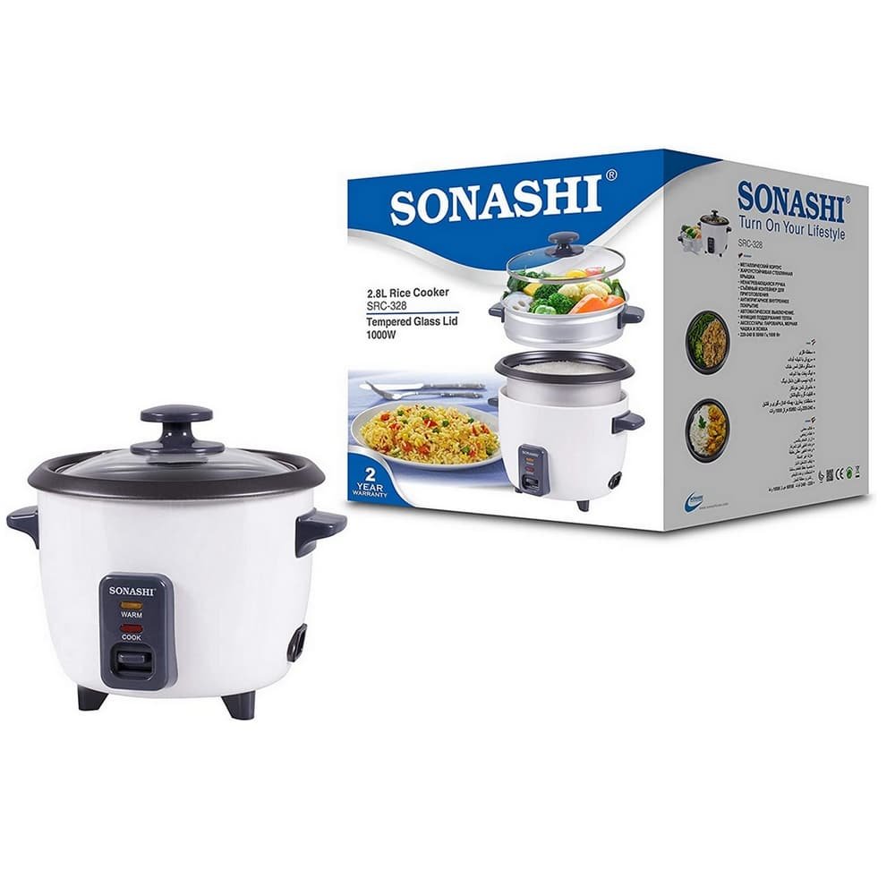 Cuiseur À Riz Vapeur 700w 1.8l SONASHI SRC-318 – Image 3