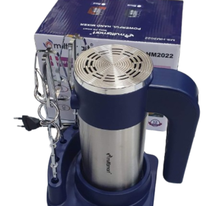 Batteur inox avec support 450W Bleu Multismart