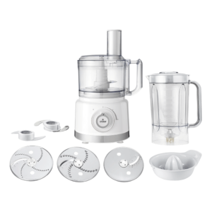 Robot De Cuisine CRISTOR Multi Fonctions -750 W- 2.3 L Bol – 1.5 L Blender – Blanc