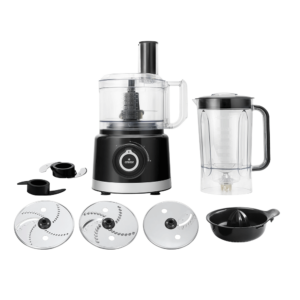 Robot De Cuisine CRISTOR Multi Fonctions -750 W- 2.3 L Bol – 1.5 L Blender – Noir