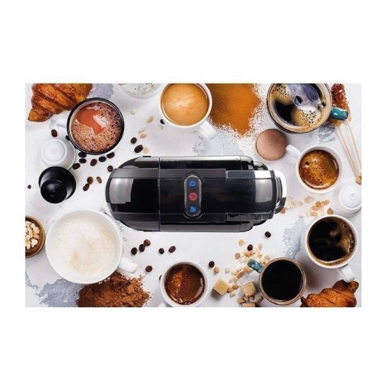 Cafetière Expresso Multifonction 3En1 600mL 1450W Sonashi SCM-4969 Noir – Image 3