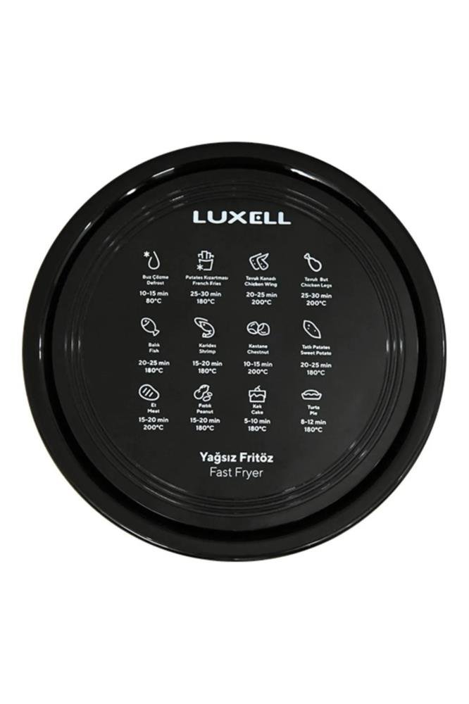 Friteuse sans huile LUXELL Air Fryer 1500W Noir LX-FC5130 – Image 4