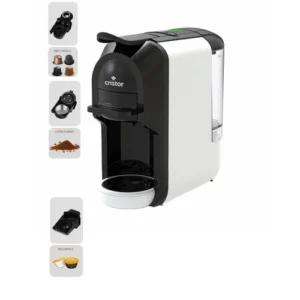 Machine à café 3en1 -19 Bars – 1450W CRISTOR