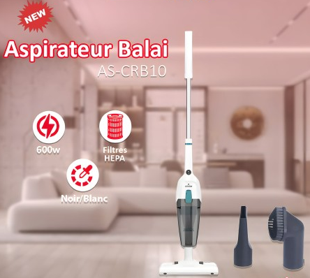 ASPIRATEUR BALAI 2 en 1 - 600W Cristor AS-CRB10 – Image 4