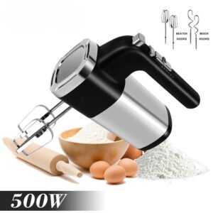 Batteur inox 500W 05 vitesses + Turbo Boommax