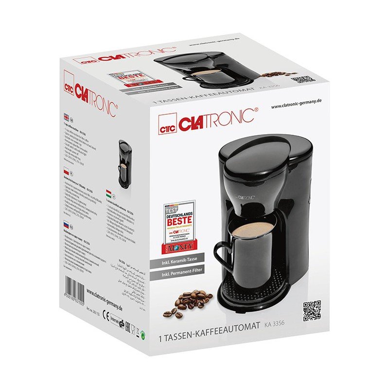 Cafetière électrique 1Tasse 330W CLATRONIC – Image 6