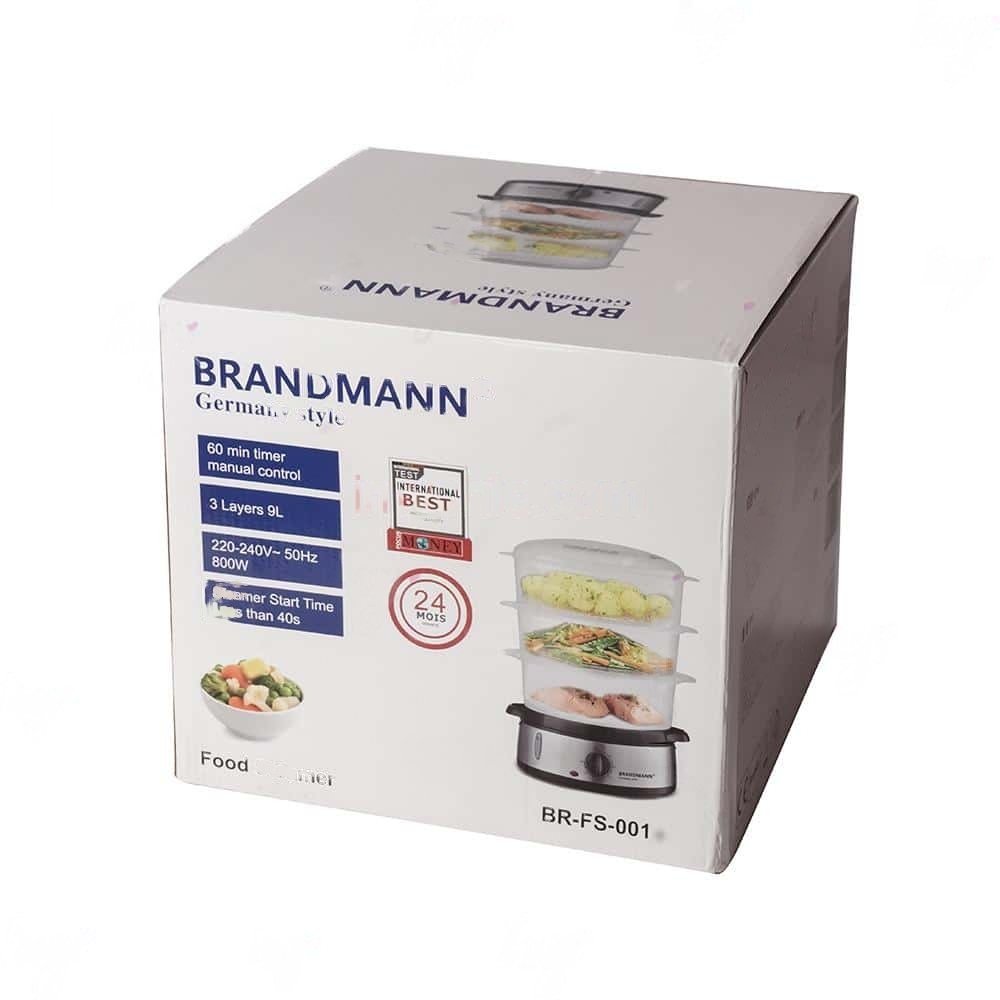 Cuiseur À Vapeur Électrique 800W 9L Brandmann BR-FS-001 – Image 5