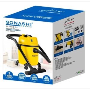 Sonashi Aspirateur secs et humides 1400 W-20L SVC-9020D