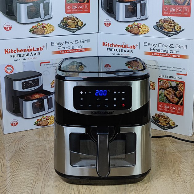 Friteuse sans Huile kitchenlab 9,2L - 09 programmes-Ecran tactile LED 1800W – Image 2