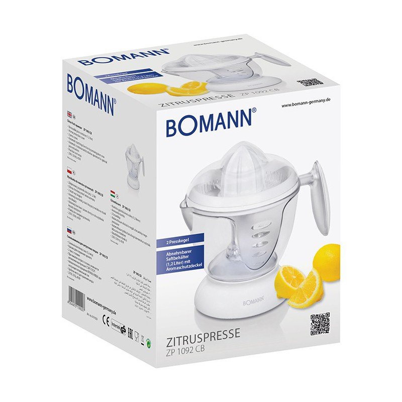 Presse Agrumes 1.2 L 40W Bomann – Image 2